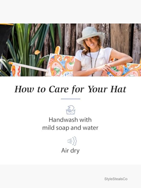 UPF 30+ Wide Brim Sun Hat, Packable & Adjustable main image 4
